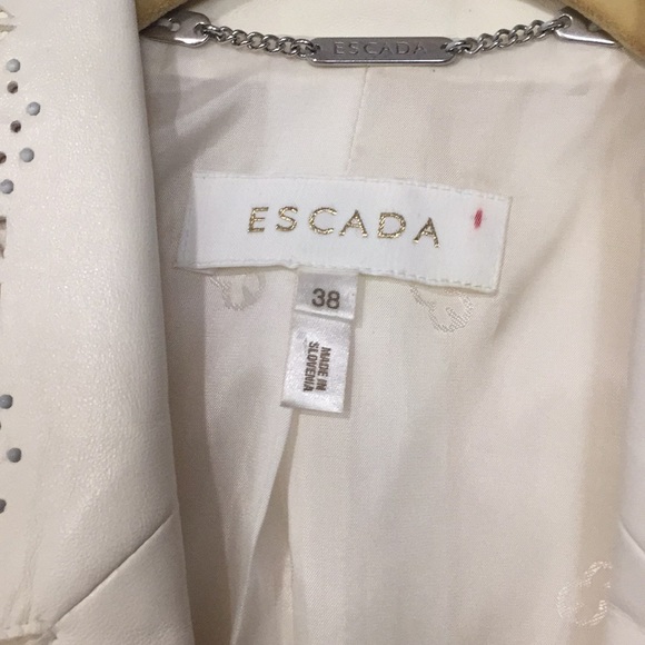 Stunning Escada Lambskin Jacket Size 38/US Small - Picture 2 of 11